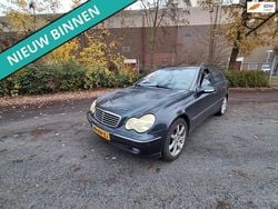 Zwart Gebruikt 2001 Mercedes C320 Elegance Stationwagen | € 1.399 (Super prijs)