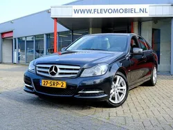 Zwart Gebruikt 2011 Mercedes C180 Avantgarde Sedan | € 13.450 (Eerlijke prijs)