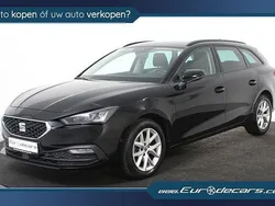 Zwart Gebruikt 2021 Seat Leon ST Stationwagen | € 18.850 (Goede deal)