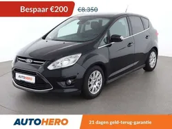 Zwart Gebruikt 2015 Ford C-MAX Titanium MPV | € 8.349 (Goede deal)