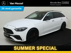 Wit Gebruikt 2022 Mercedes C200 AMG line Stationwagen | € 46.945 (Duur)