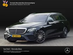Zwart Gebruikt 2017 Mercedes E350 AMG line Stationwagen | € 30.950