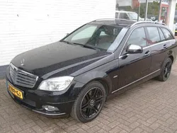 Zwart Gebruikt 2008 Mercedes C350 Elegance Stationwagen | € 10.950 (Eerlijke prijs)