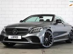 Grijs, metallic lak Gebruikt 2021 Mercedes C180 AMG line Cabriolet | € 39.900 (Goede deal)