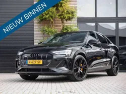 Zwart Gebruikt 2021 Audi e-tron Sportback S-Line SUV | € 36.950 (Super prijs)