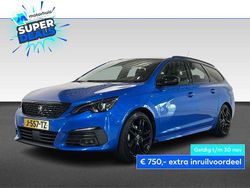 Blauw Gebruikt 2020 Peugeot 308 GT-line Stationwagen | € 14.900 (Iets duurder)