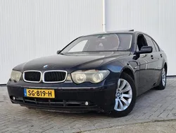 Zwart Gebruikt 2003 BMW 740 Sedan | € 3.950