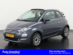 Grijs Gebruikt 2018 Fiat 500C Lounge Cabriolet | € 11.695 (Eerlijke prijs)