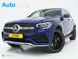 Blauw, metallic lak Gebruikt 2021 Mercedes GLC300 AMG line SUV | € 43.840 (Goede deal)