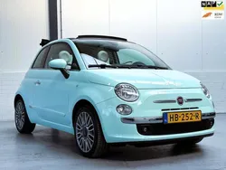 Groen Gebruikt 2015 Fiat 500C Lounge Cabriolet | € 8.750 (Goede deal)