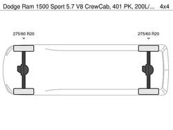 Grijs Gebruikt 2016 Dodge Ram Pickup | € 26.945 (Super prijs)