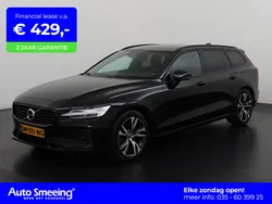 Zwart Gebruikt 2021 Volvo V60 R-Design Stationwagen | € 33.895 (Super prijs)