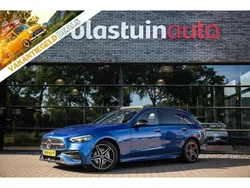 Blauw Gebruikt 2022 Mercedes C300 AMG line Stationwagen | € 39.950