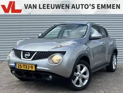 Grijs, metallic lak Gebruikt 2012 Nissan Juke Acenta SUV | € 10.948 (Eerlijke prijs)