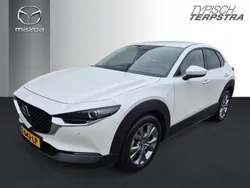 Snowflake white pearl (wit metallic) Gebruikt 2021 Mazda CX-30 Sportive SUV | € 25.450 (Eerlijke prijs)