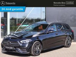 Zwart Gebruikt 2022 Mercedes C300e AMG line Stationwagen | € 41.888 (Iets duurder)