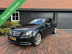 Zwart Gebruikt 2012 Mercedes C250 Avantgarde Sedan | € 8.950 (Eerlijke prijs)