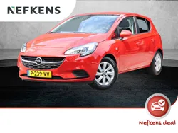 Rood Gebruikt 2018 Opel Corsa Innovation Hatchback | € 9.825 (Eerlijke prijs)