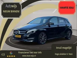 Zwart Gebruikt 2016 Mercedes B180 Ambition MPV | € 13.395 (Eerlijke prijs)