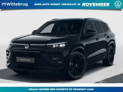 Zwart Nieuw 2025 VW Tayron R-line Edition SUV | € 64.595 (Iets duurder)