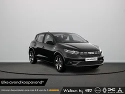 Zwart Nieuw 2025 Dacia Sandero Comfort Hatchback | € 23.075 (Eerlijke prijs)