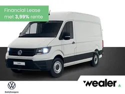 Wit Nieuw 2024 VW Crafter Trendline Van | € 43.795
