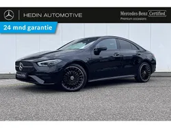 Zwart Gebruikt 2024 Mercedes CLA250 AMG line Sedan | € 44.900