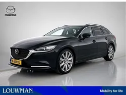 Zwart Gebruikt 2024 Mazda 6 Exclusive-Line Stationwagen | € 39.395 (Iets duurder)