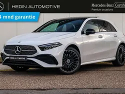 Wit, metallic lak Gebruikt 2024 Mercedes A250 AMG line Hatchback | € 41.900 (Duur)