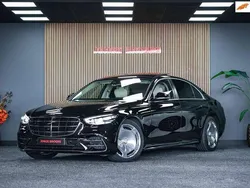 Zwart, metallic lak Gebruikt 2022 Mercedes S580 AMG line Sedan | € 97.900 (Super prijs)