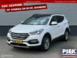 Wit Gebruikt 2017 Hyundai Santa Fe Premium SUV | € 17.999
