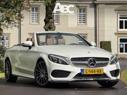 Wit Gebruikt 2017 Mercedes C200 Prestige Cabriolet | € 26.950 (Eerlijke prijs)