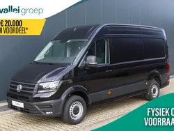 Zwart Nieuw 2024 VW Crafter Trendline Van | € 46.565 (Duur)