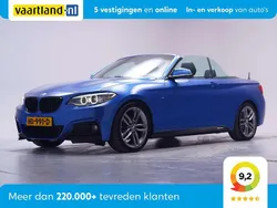 Blauw Gebruikt 2015 BMW 220 M Sport Cabriolet | € 17.945 (Eerlijke prijs)