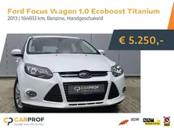 Wit Gebruikt 2013 Ford Focus Titanium Stationwagen | € 5.250 (Eerlijke prijs)