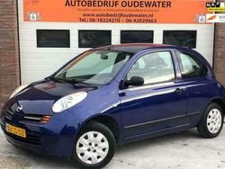 Blauw Gebruikt 2003 Nissan Micra Visia Hatchback | € 1.395 (Eerlijke prijs)
