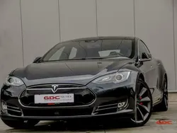 Grijs Gebruikt 2015 Tesla Model S Sedan | € 62.000