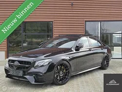 Zwart Gebruikt 2016 Mercedes E63 AMG Prestige Sedan | € 41.950