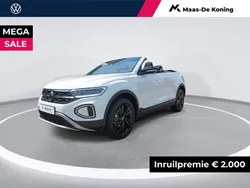 Wit Nieuw 2024 VW T-Roc Cabriolet Style Cabriolet | € 46.880 (Eerlijke prijs)