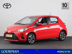 Rood Gebruikt 2018 Toyota Yaris Hybrid Hatchback | € 11.945 (Eerlijke prijs)