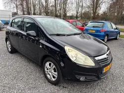Zwart Gebruikt 2009 Opel Corsa Enjoy Hatchback | € 3.750 (Iets duurder)