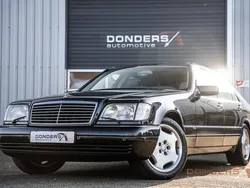 Zwart, metallic lak Gebruikt 1996 Mercedes S500 Sedan | € 57.249