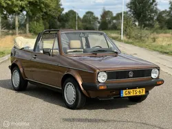 Bruin Gebruikt 1983 VW Golf II Cabriolet | € 10.950