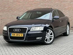 Blauw, metallic lak Gebruikt 2008 Audi A8 Proline Sedan | € 6.995