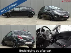 Zwart Gebruikt 2012 Opel Corsa Cosmo Hatchback | € 3.450 (Goede deal)