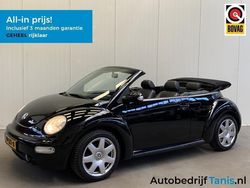 Zwart Gebruikt 2003 VW Beetle Highline Cabriolet | € 5.950