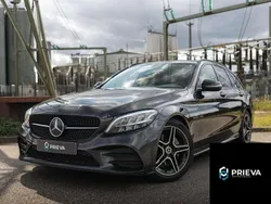 Grijs Gebruikt 2020 Mercedes C220 AMG Line Premium Plus Stationwagen | € 21.995 (Goede deal)