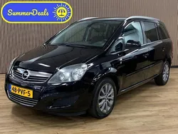 Zwart Gebruikt 2010 Opel Zafira Edition MPV | € 3.945 (Eerlijke prijs)