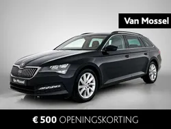 Zwart Gebruikt 2021 Skoda Superb Business Line Stationwagen | € 25.900 (Goede deal)
