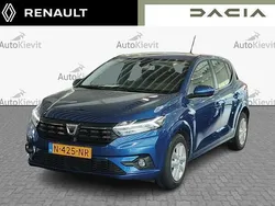 Blauw Gebruikt 2021 Dacia Sandero Comfort Hatchback | € 12.950 (Eerlijke prijs)